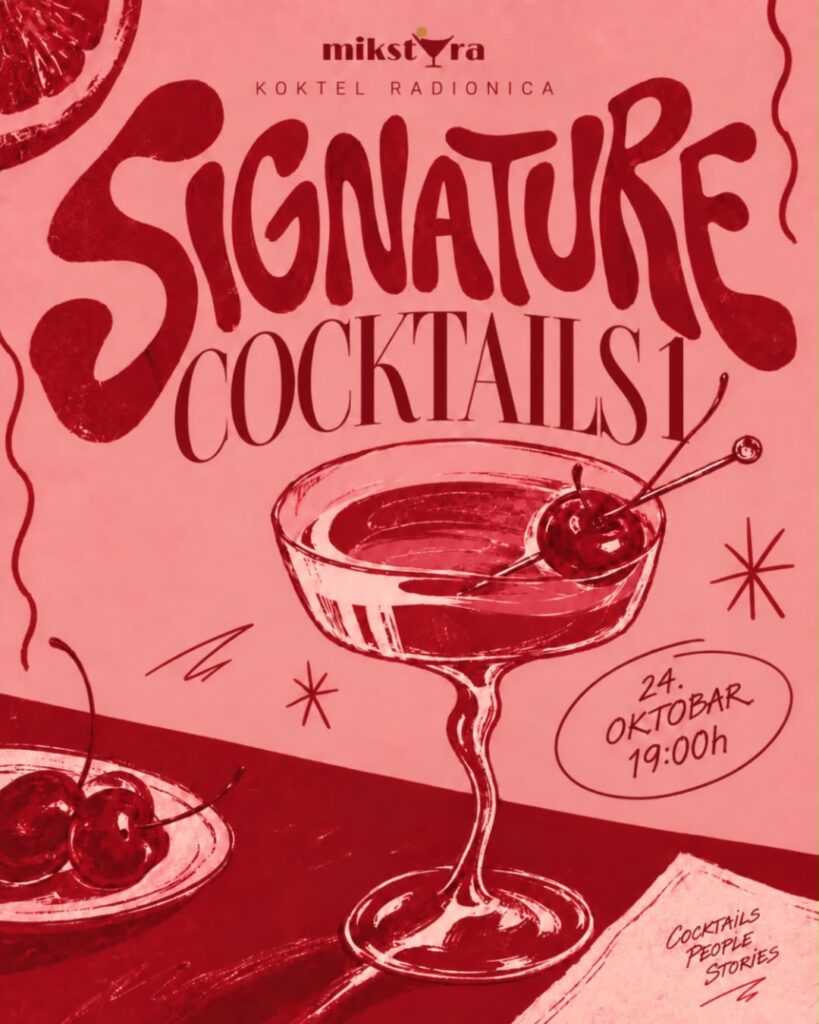 Mikstura signature cocktails 1 — Mikstura koktel radionica